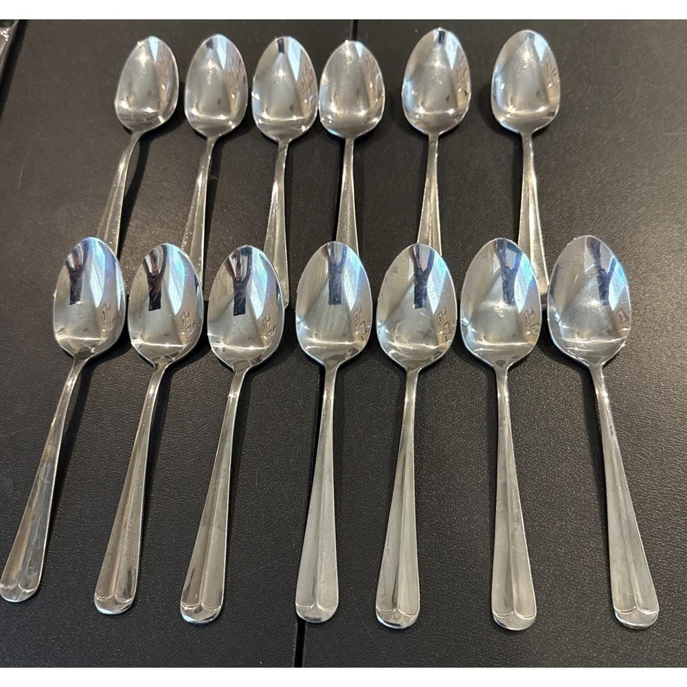 Reed Barton Select Hancock Soup Spoons Spoon Stainless Steel Korea Set Of 13